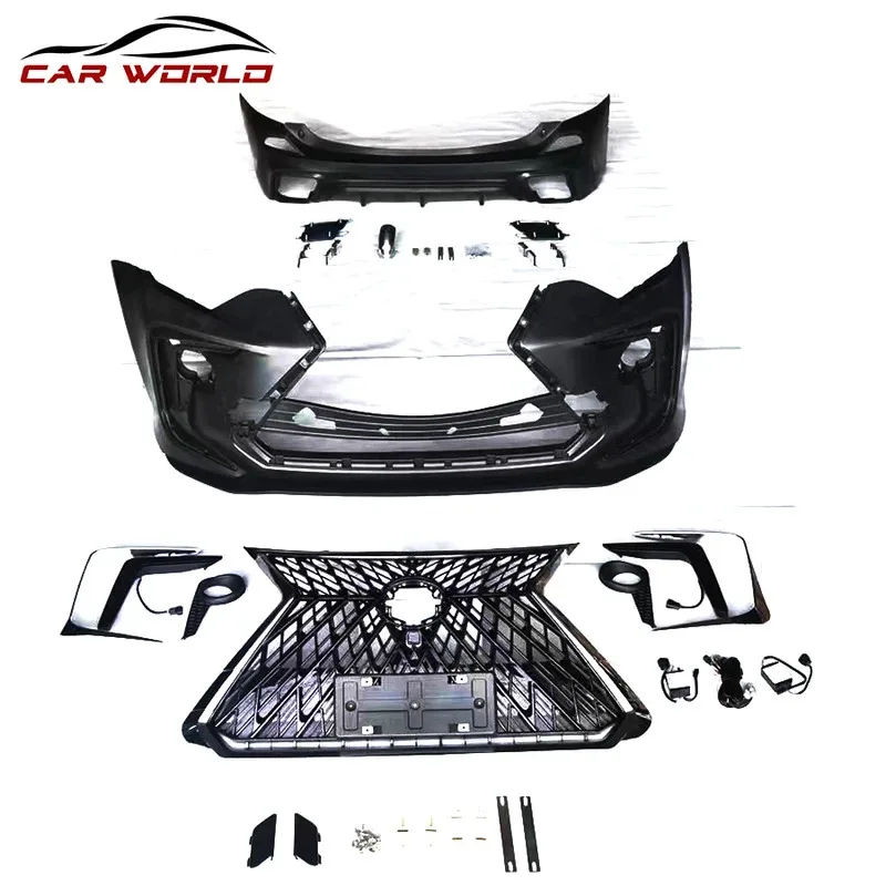 

Factory Hot Selling Car Bumper for 2016-2019 RAV 4 to Style Car Bodykit PP Material 2016 Rav 4 Front Bumper Rear Bumper Grill