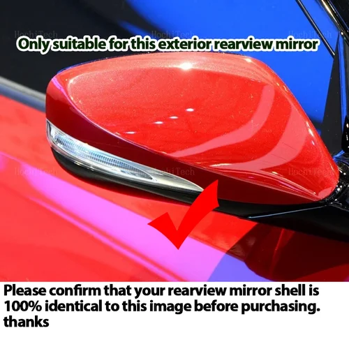 Imagen 2 del producto 2x intermitente dinámico LED indicador de señal de giro lámpara de espejo lateral para Hyundai Elantra Avante MK5 MD UD 11-15, i30 GD Veloster 11-15