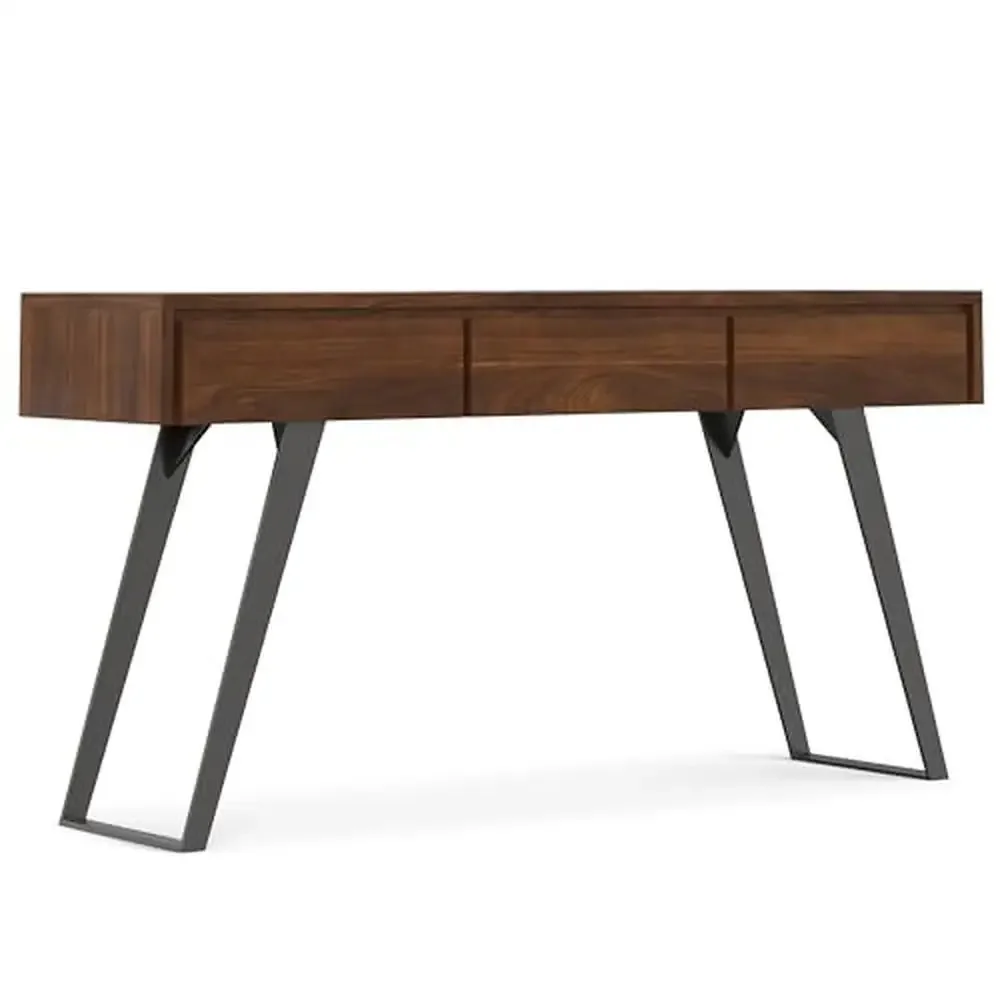 Modern Industrial Console Table 60