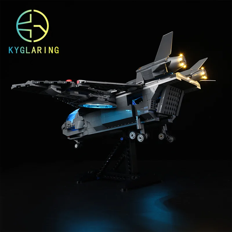 Kyglaring-Kit d'éclairage LED, blocs de construction non inclus, modèle 76248 soie et nuits