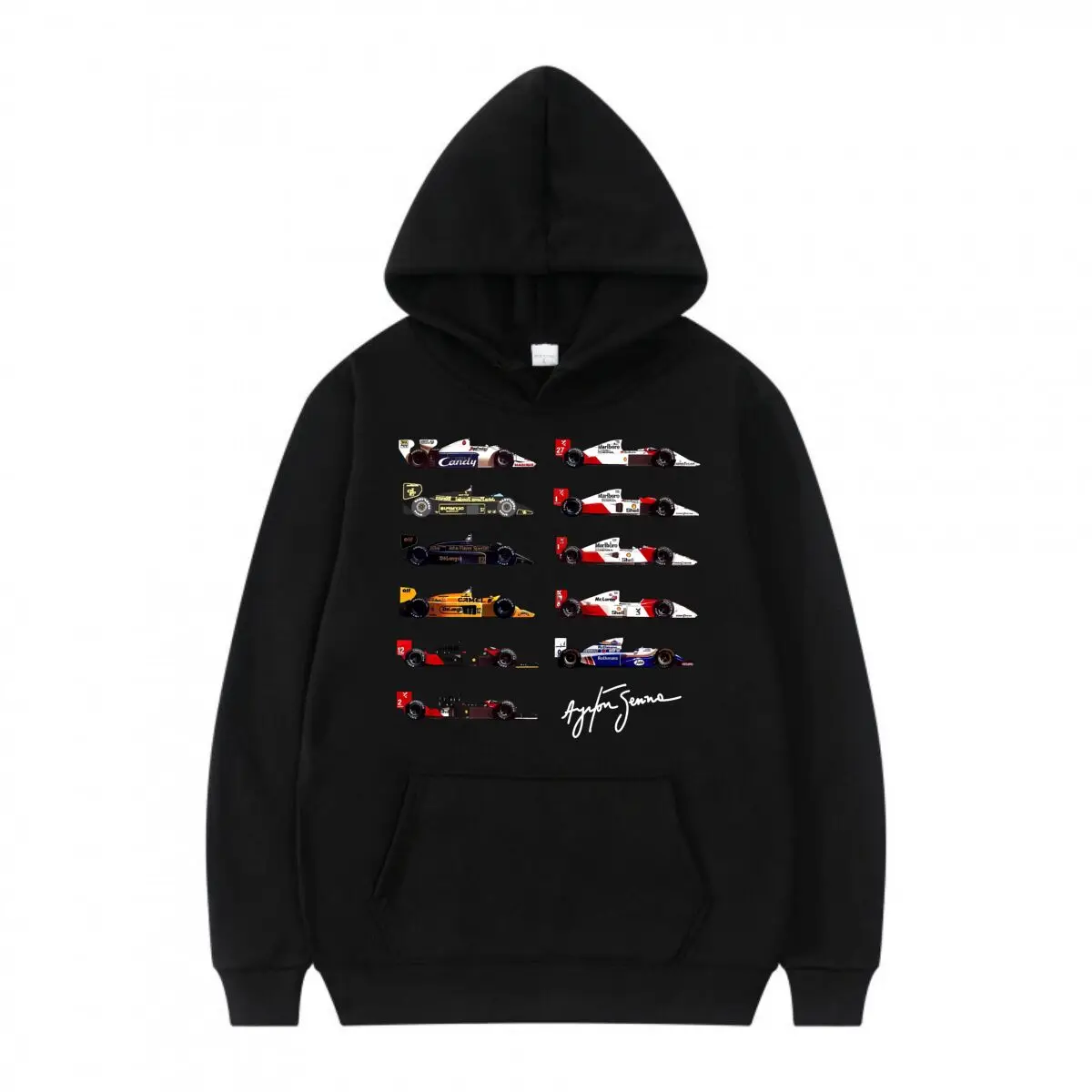 “Formula Racing Sport, Retro Design”  Hoodies Suits Drawstring Sweatshirt Men/Women Strap Pants