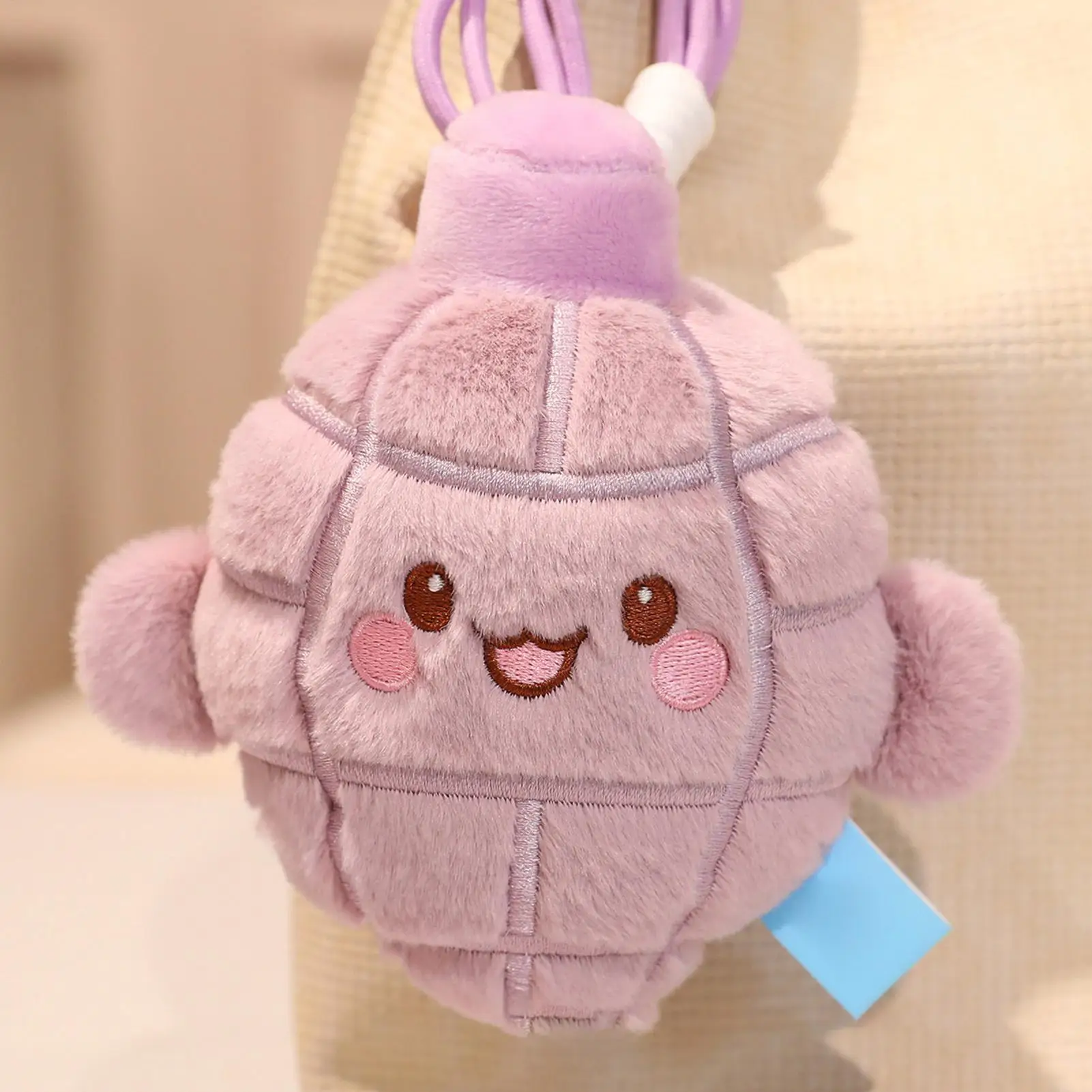 Plush Bag Charm Cute Pendant Decor Soft Stuffed Charm Keychain Backpack Purse Accessories Decoration Kids Adults Birthday Gift