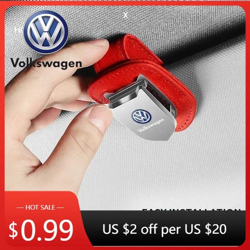 

Держатель для очков на солнцезащитный козырек для Volkswagen VW GTI B5 2025 – Защитный зажим для очков в салон автомобиля Volkswagen
