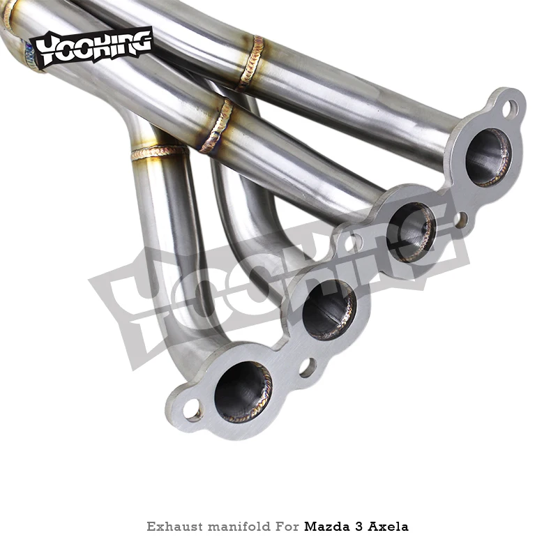 

OEM Engine Stainless Steel Turbo Manifold for formazda 3 Axela 1.5L/2.0L 2014-2023 Auto Exhaust System Long Tube