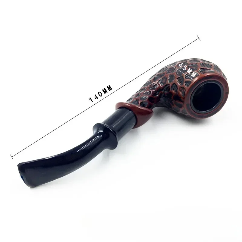 

1pcs Pipe Enchase Smoking Pipe Tobacco Cigarettes Cigar Pipes Portable Smoking Pipe Grinder Smoke Gifts