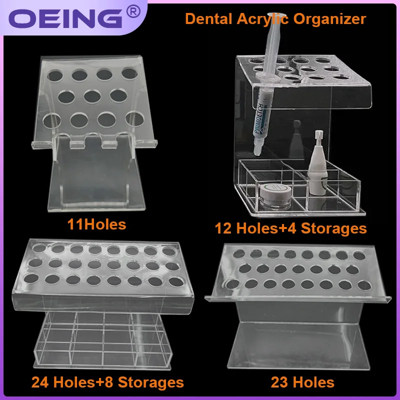 

Стоматологический акриловый органайзер, прозрачная смола, композитный органайзер для шприцев, держатель для хранения, диспенсер, держатель, подставка, стоматологические инструменты
