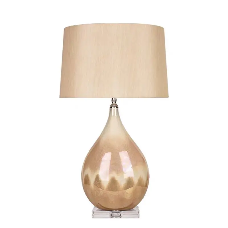 Bedroom bedside lamp simple model room living room lamp designer ceramic desk lamp