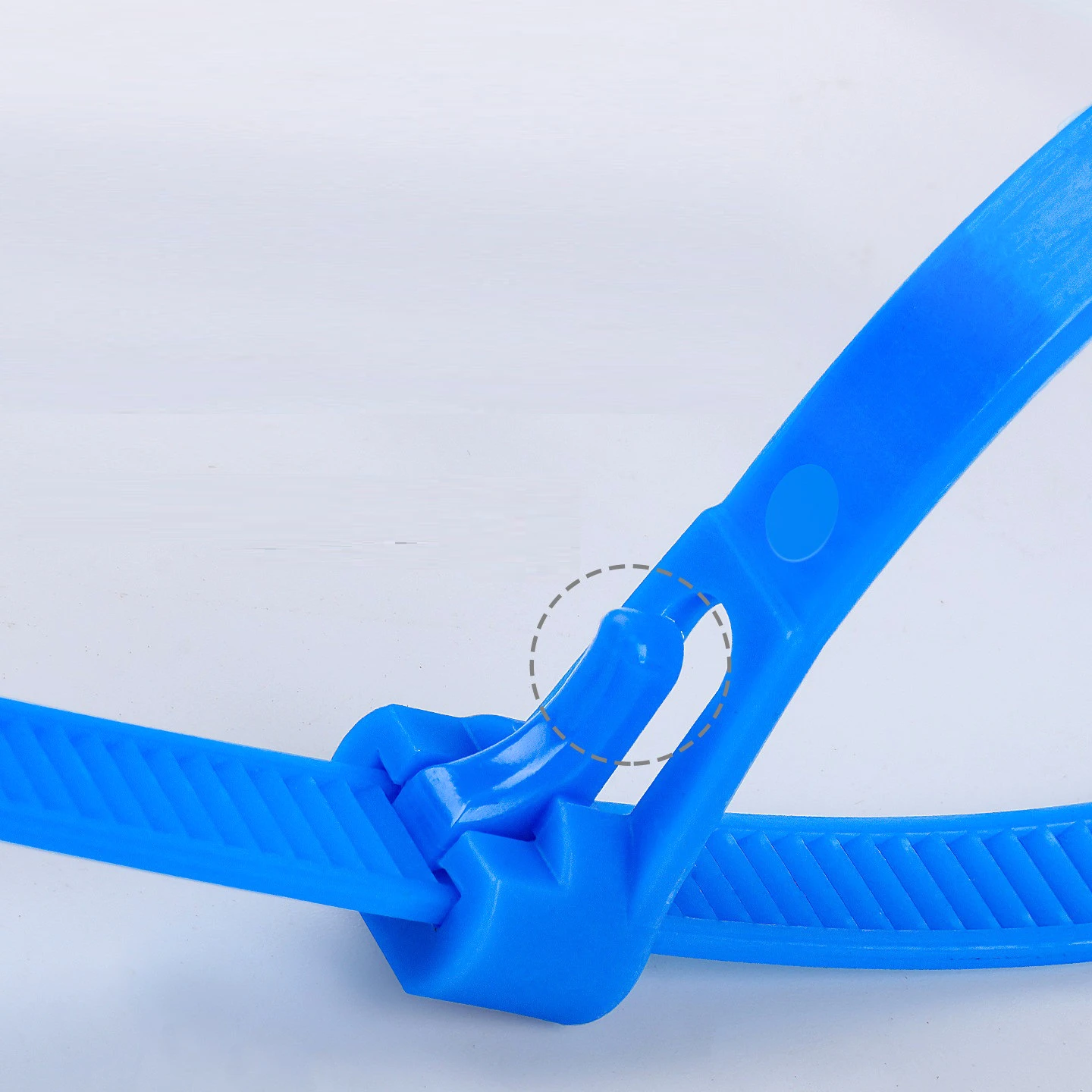 100Pcs Reusable Cable Ties, Removable Heavy Duty Self-Locking Nylon Zip Ties, Adjustable Cinch Strap, Multi-Color Recyclable