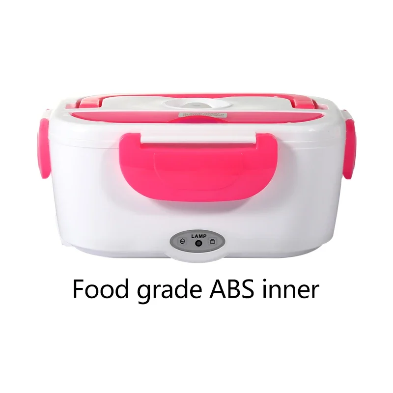 Electric Heated Lunch Box, Dual-purpose Portable Hot Lunch Box, Plastic and Stainless Steel Available