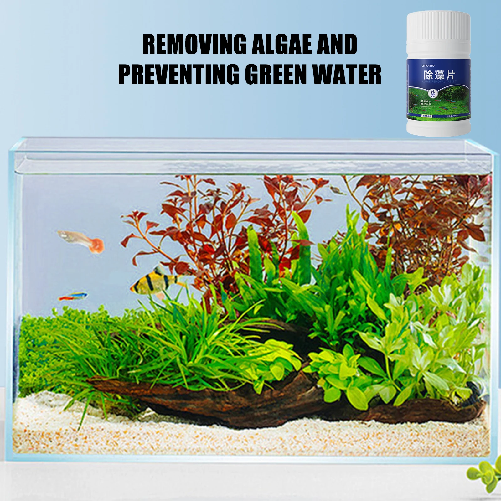 150 Tables Aquarium Algae Clea - Planted Aquarium Products recension och pris