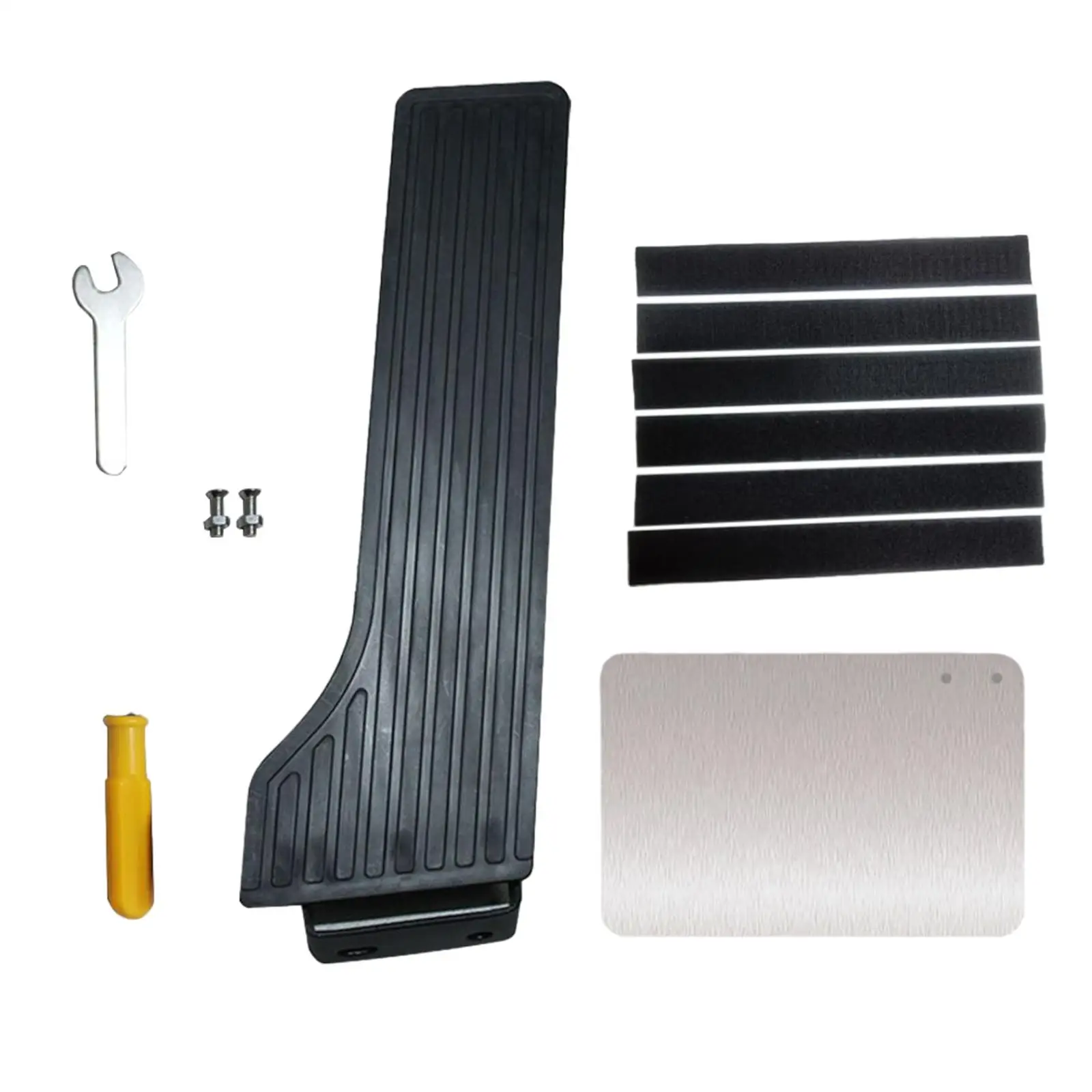 Gas Pedal Floor Mount Replacement Assembly Universal Auto Pedals Durable Plastic Metal Set for Smooth Comfortable Driving