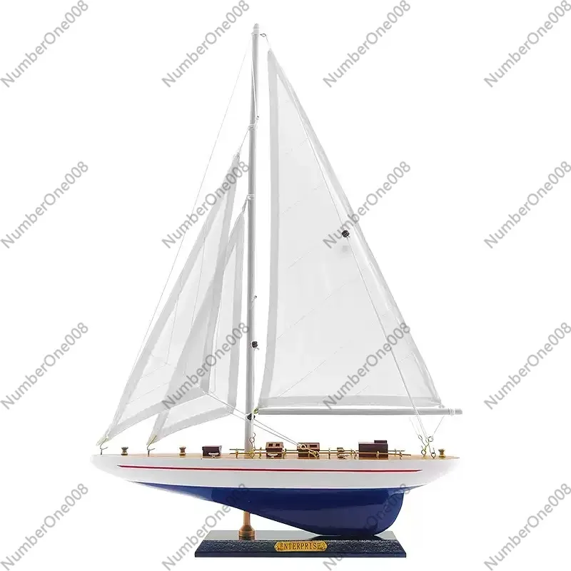 

Американская одномерная парусная лодка из массива дерева, изготовленная на заказ, в средиземноморском стиле, деловой подарок