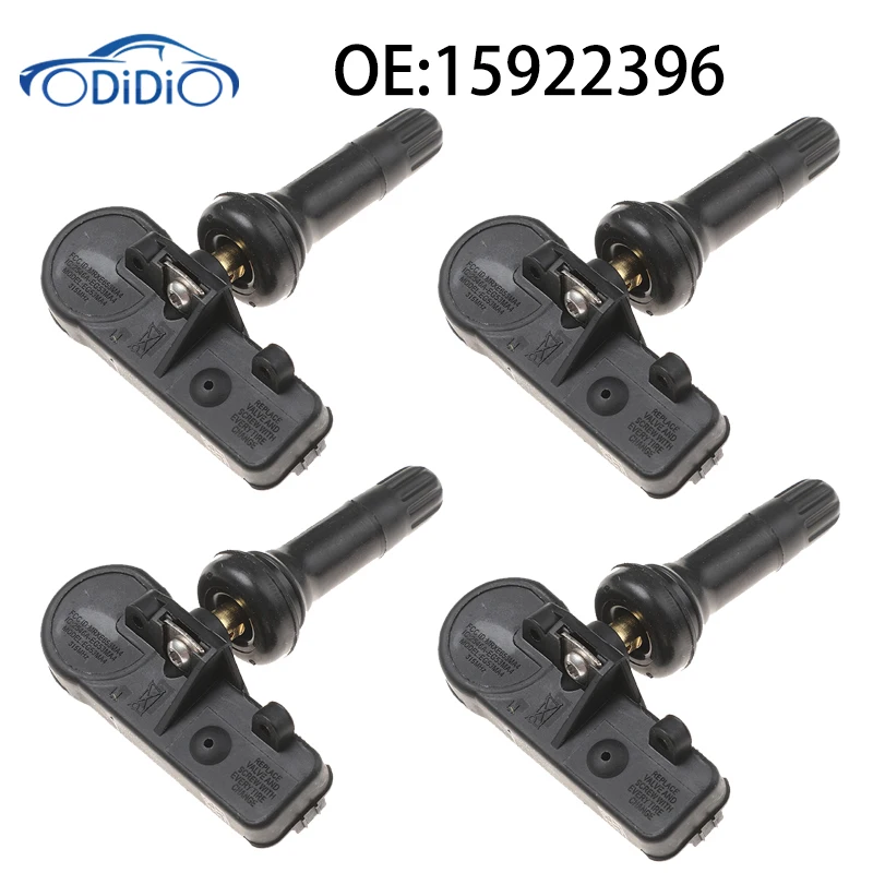 3 Sensores de Presión de Neumáticos TPMS 5922396 315MHZ 13586335 13581558 para Chevrolet Avalanche, Aveo, Aveo5, Captiva Sport 2007-2015