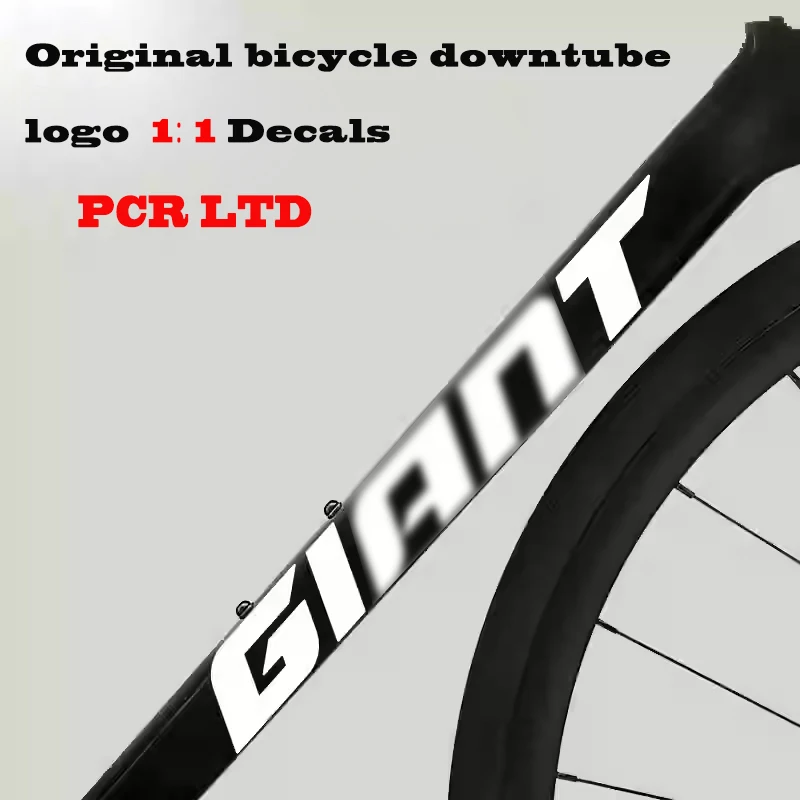 Applicable PCR.LTD Road bike logo color change Stickers frame downtube logo painting bicycle Decals bicycle accessories