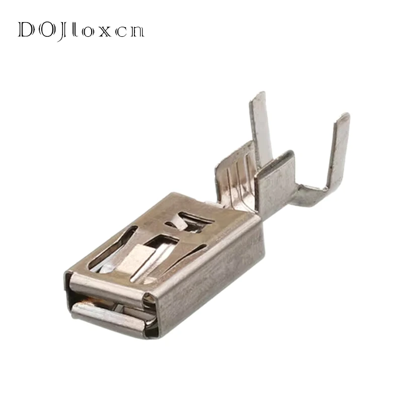 5 Pcs 9.5 MM 60040431 Brass Tinned Automotive Cable Connector Female Wiring Terminal Connection Plug