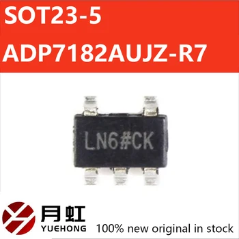 10pcs adp7ADP7182AUJZ-R7 aujz new original SOT23-5 screen printed LN6 ADP7182 low voltage differential voltage regulator ic