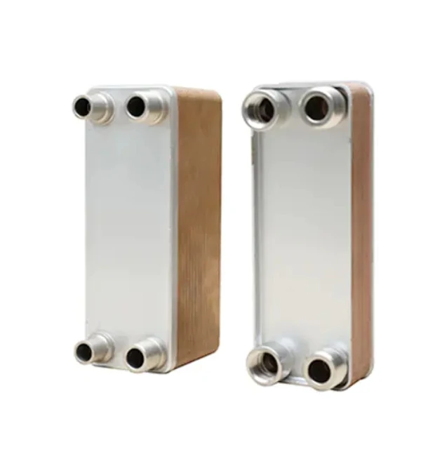 FHC014 Brazed Plate Heat Exchangers SS304/SS316L 99.9% Copper CE ISO Certified High Efficiency Chiller Oil Cooler Heat Exchanger