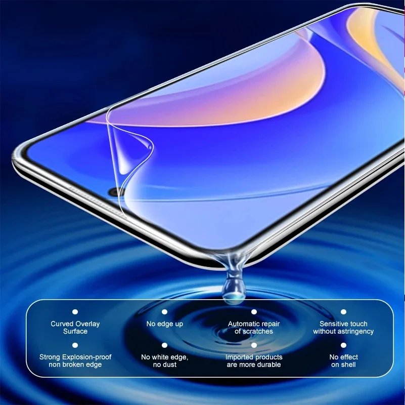 3Pcs Hydrogel Film Screen Protector For Huawei Enjoy 70 Pro Enjoy 70z Enjoy 70S Pura 70 Ultra Pro Pocket2 nova Y72 12i 12s 12 SE