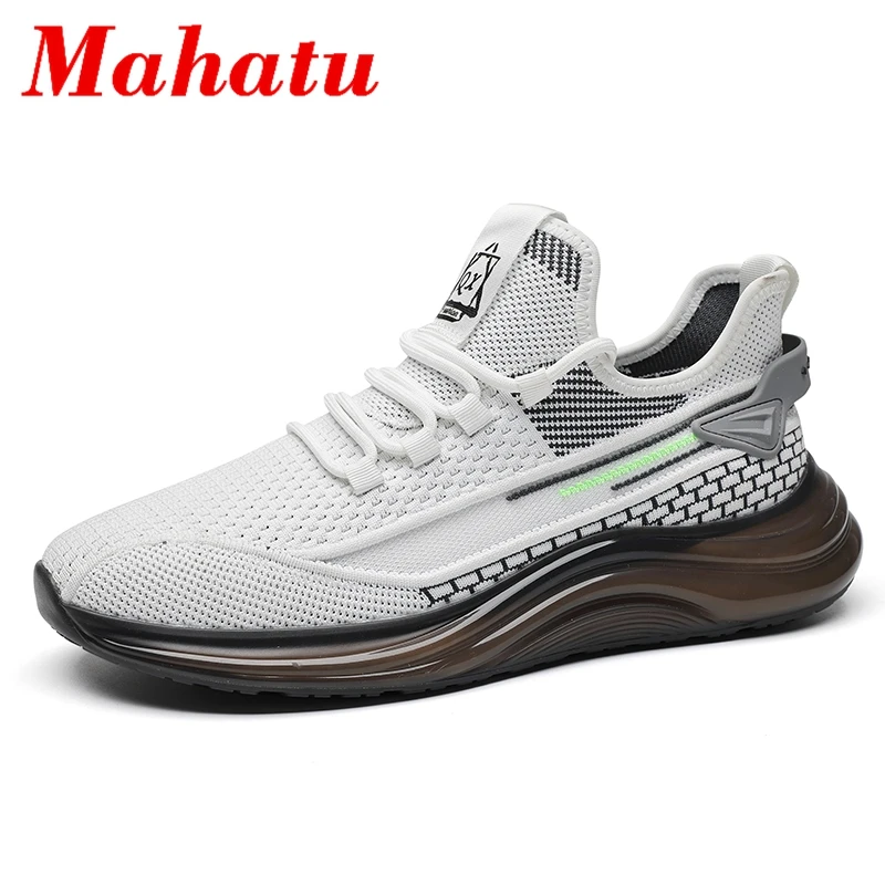 Heren Hardloopschoenen Air Mesh Ademende Zomersportschoenen Masculino Tennisschoenen Casual Sneakers Schoenen Sneaker