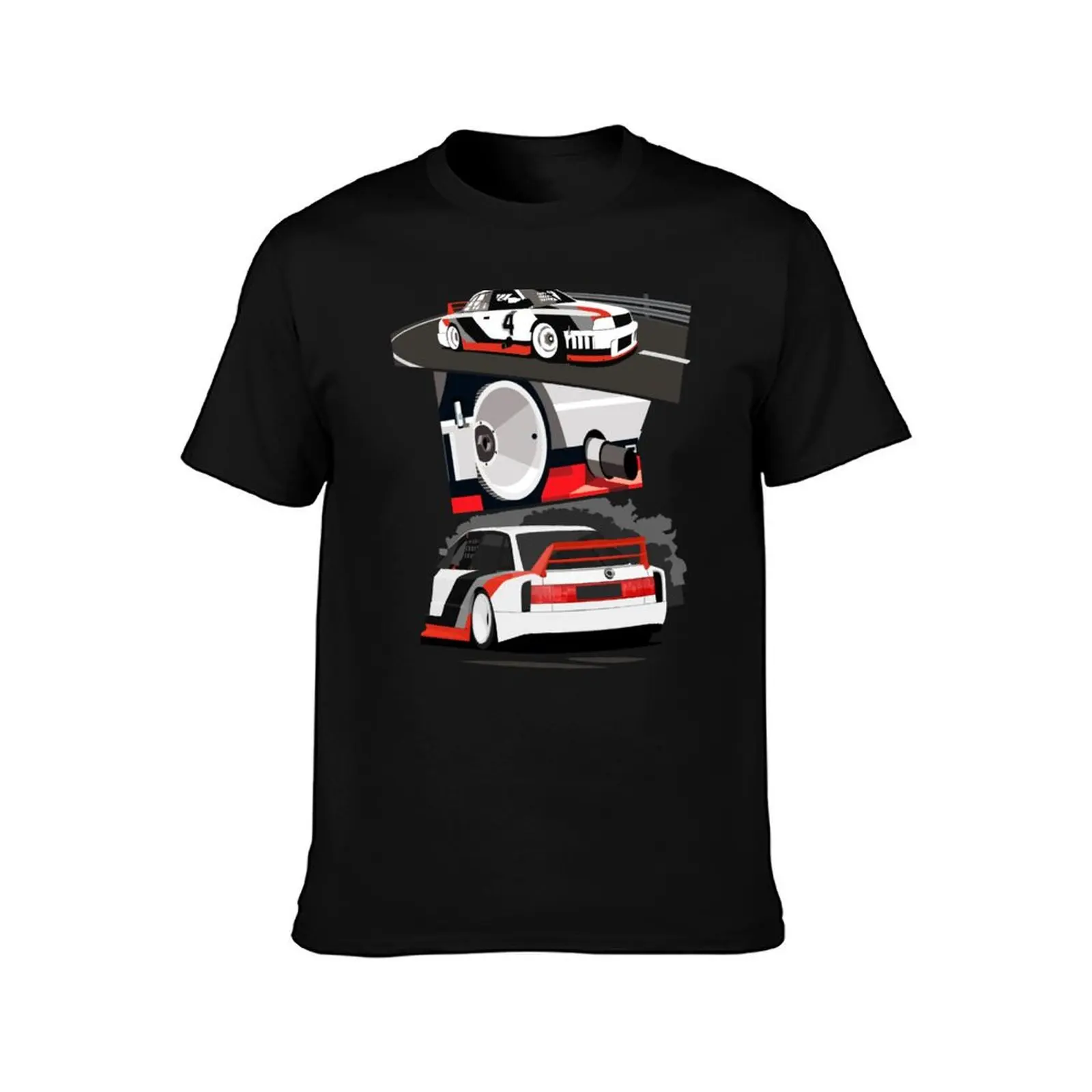 IMSA GTO Classic Race Car - Oldtimer Car T-Shirt Plus Size Summer Casual T-Shirt