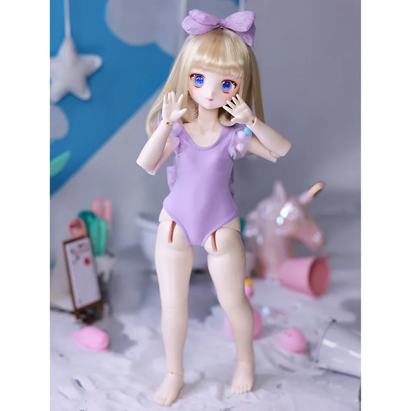 1/4 Bjd Resin Doll FullSet Doll Ball Jointed Doll Cute Anime Doll Figure Toys Gift for Girls