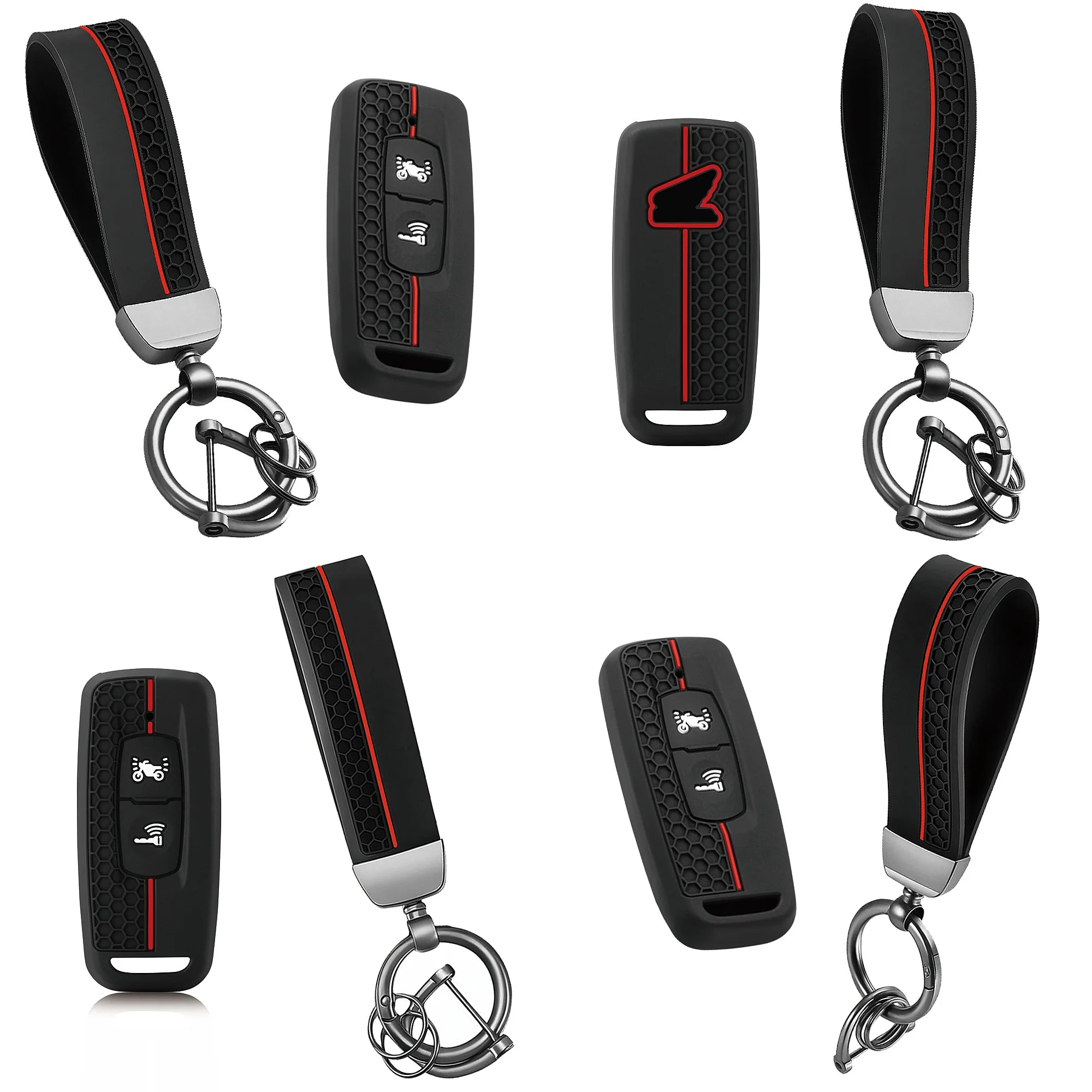 Silicone Remote Key Shell Cover For Honda ADV150 PCX125 Switch ADV350 Wrench PCX160 VISION SH350