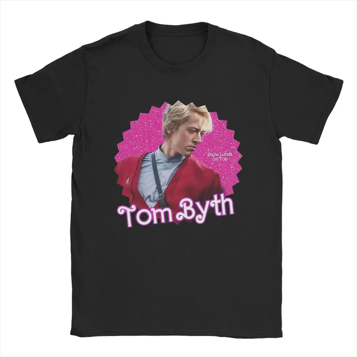 Men's T-Shirt Tom Blyth Hunger Games Vintage Cotton Tees Short Sleeve Coriolanus Snow T Shirts O Neck Clothes Graphic Printed