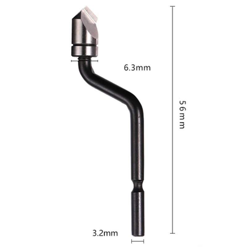 AAAN-ตัดใบมีดภายในและภายนอก Crank ROTARY Chamfering Blade Countersunk ใบมีด BC6301 คุณภาพสูงตัดใบมีด