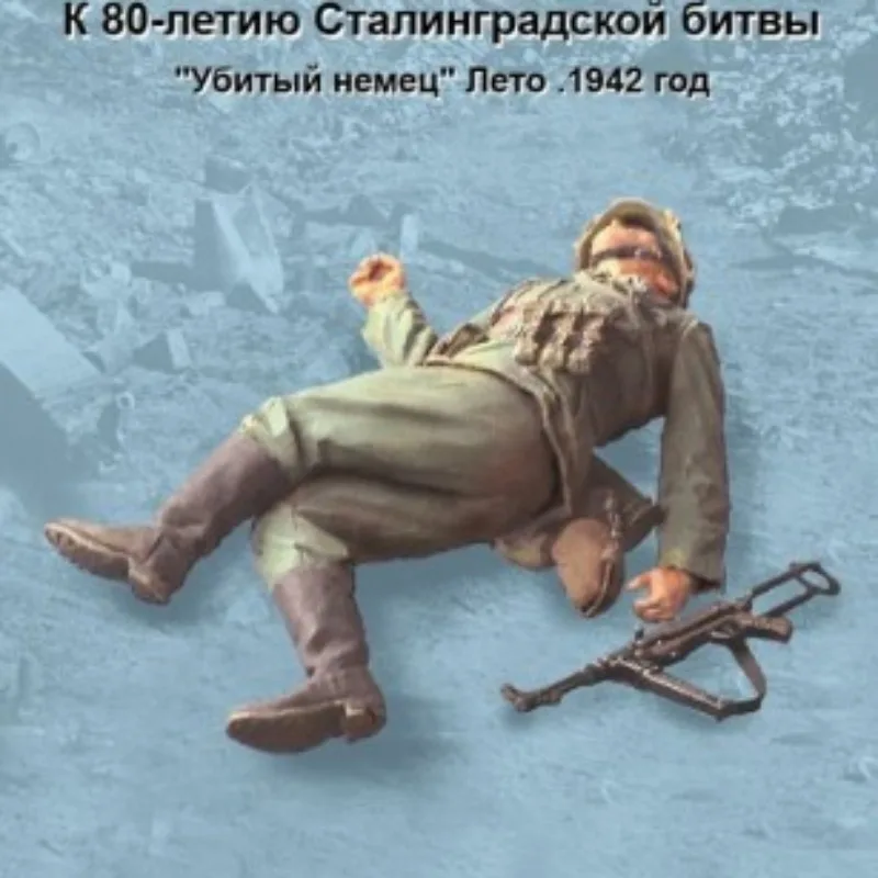 

1/35 Resin Figure Assembly Model Kit Historical Military Miniatures Wounded Soldiers 1 persons Unassembled Unpainted 526x