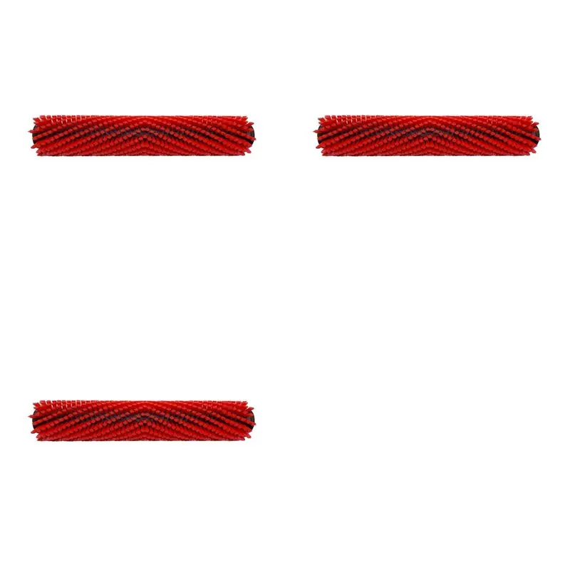 

LLCS-3X Roller Brush Main Brush For Karcher BR 30/4C Surface Rollers,Red Roller Brush 4.762-452.0 For Karcher BR 30/4C