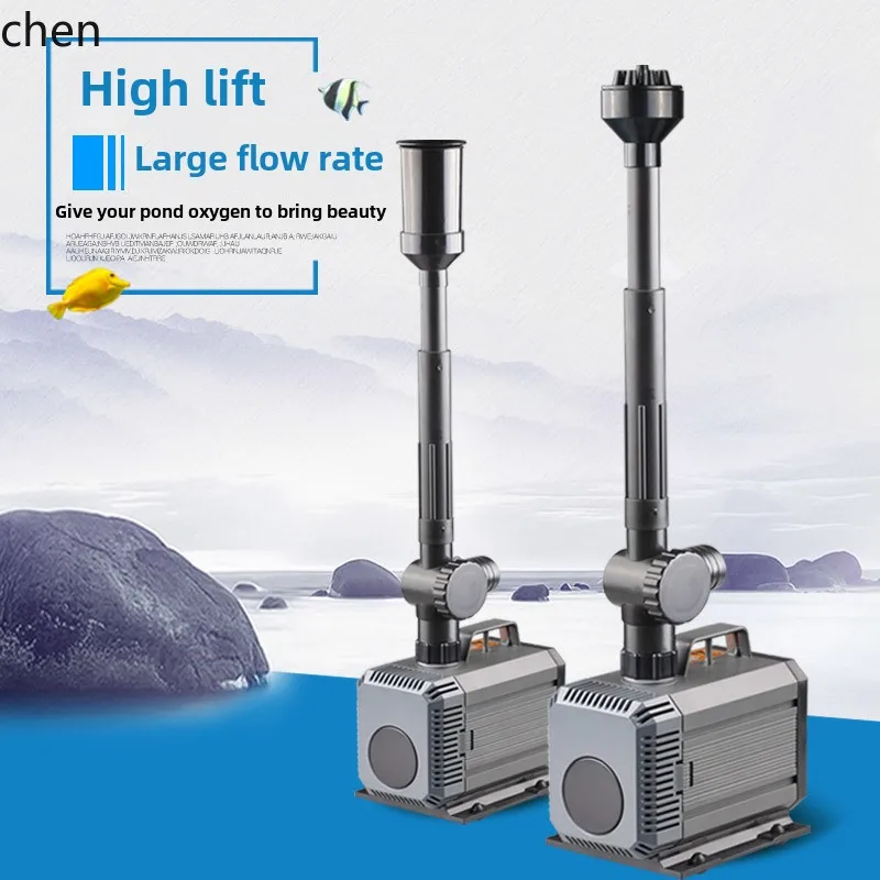 WL fish pond landscaping pump HQB multi-nozzle fountain submersible pump silent power saving large flow