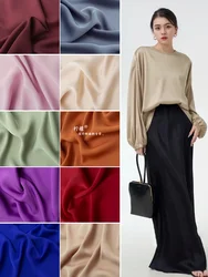 Shirt Stof Anti Rimpel Gladde Jurk Huidvriendelijke Ademende Doek Kleding Naaien Stof Op Meter Puur Polyester Materiaal