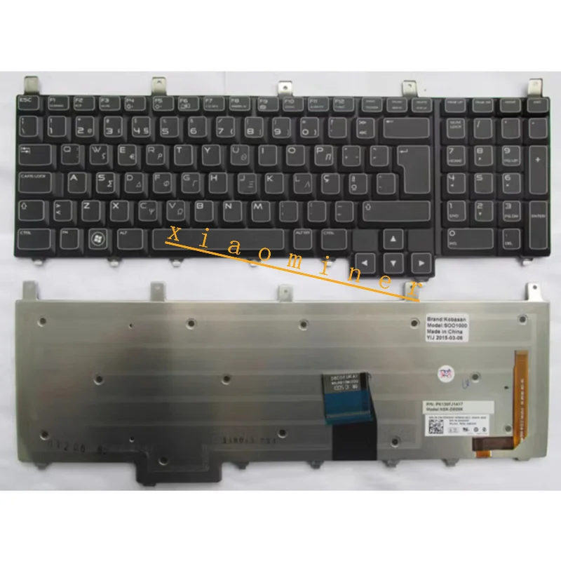 Replacement For DELL Alienware M17X R3 Laptop Keyboard with Blue FPC cable New