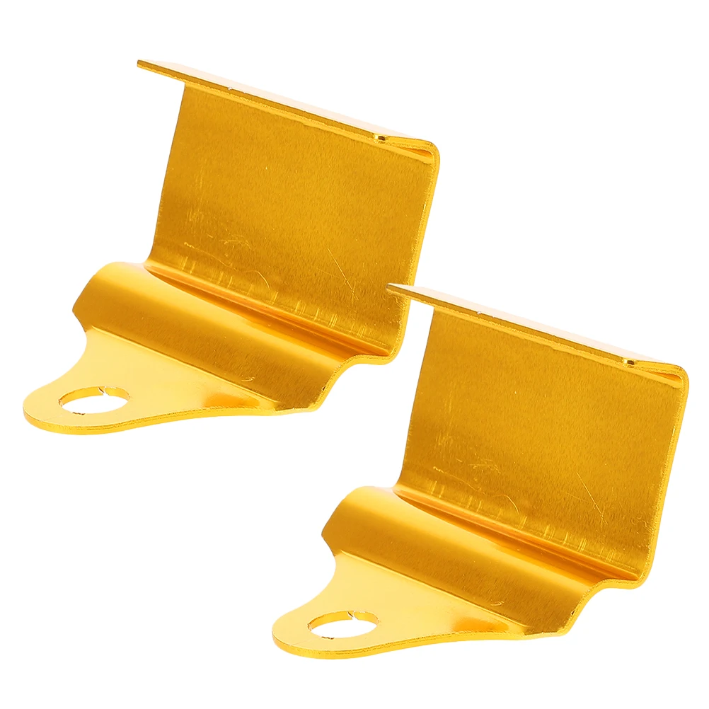 

2 Pcs Instrument Bracket Gauge Mount Aluminum Alloy Motorcycle Supplies H Holder Tank Protector Practical Stability