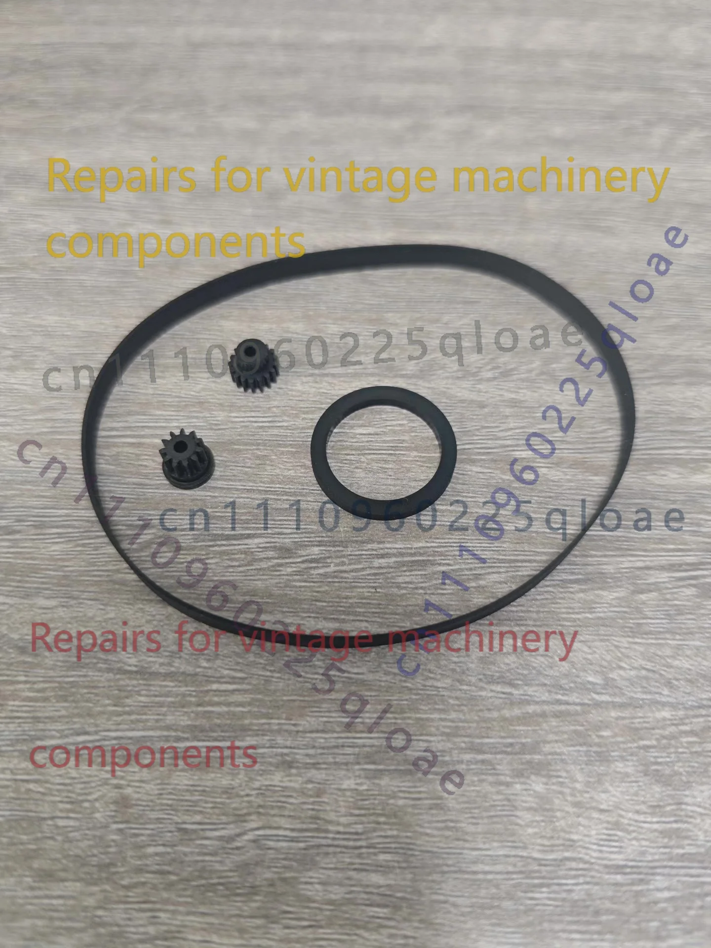 Kit de remplacement de courroie d'entraînement et de roue d'entraînement usinées avec précision pour lecteur de cassette stéréo VICTOR TD-V711 TD-V721