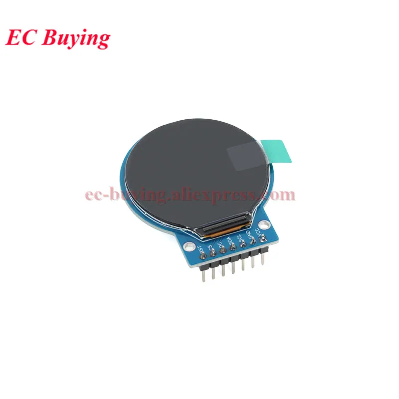 Wyświetlacz TFT IPS SPI HD Full Color LCD Moduł z układem sterującym ST7735 / ST7789 GC9A01, rozdzielczość 80*160 240*240 128*128, rozmiary 0.96 1.28 1.3 1.44 1.5 1.8 cala — zdjęcie produktu 4