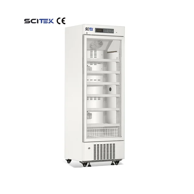 226L Medical Refrigerator Single Door Upright Refrigerator Medical Laboratory Refrigerator