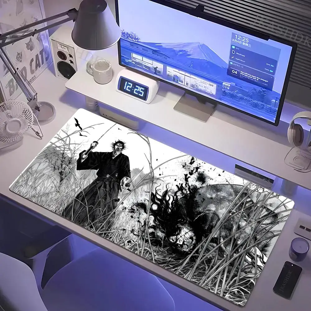 

anine V-vagabondes Mouse Pad Mousepad Large Gaming Mouse Pad LockEdge Thickened Computer Keyboard Table Desk Mat