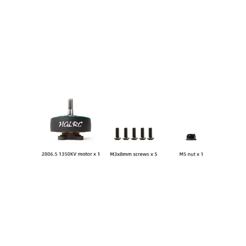 HGLRC-Moteur sans balais pour importateur FPV FreKou7 pouces, pièces de bricolage, longue portée X8 Cinelifter, SPECTER 2806.5 1350KV 4-6S