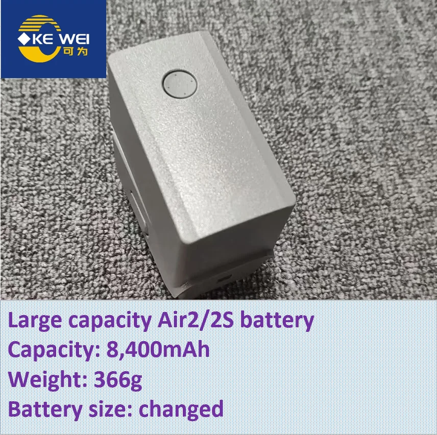 Larger capacity refitting battery 5200~12000mAh for DJI Air2/Air2s Drone for drone fans