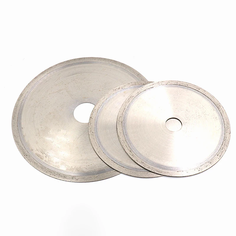 1PCS 100/110/150/160mm Diamond Saw Blade Toothless Diamond Cutting Discs For Cutting Glass/Jade/Jewellery/Agate/Gemstone Etc