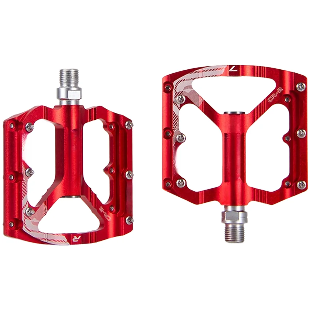 Aluminum Alloy Large Platform Bicycle Pedals Light CNC Machined With Bearings For Mountain Bike For Trail Riding Cycling Parts