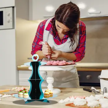 8 best sales niebieski stojak na ciasto - №2