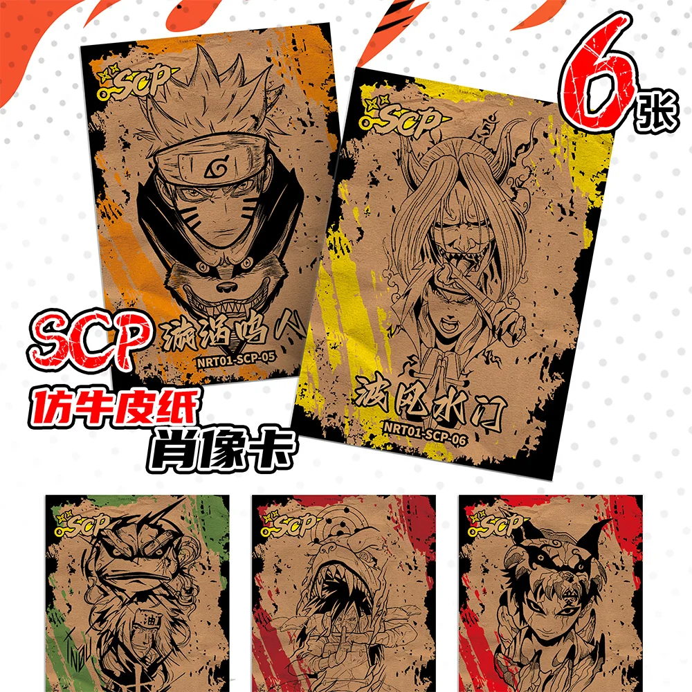 Naruto Boruto Collection Cards Combination SCP Naruto Sasuke SKP Tsunade Cartoon Anime Limited Flash Card Kids Birthday Gift Toy