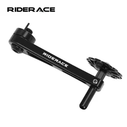 Bike Chain Tensioner Single Speed Rear Derailleur Aluminum Alloy For Mountain Road Bicycle Chain Stabilizer Easy Installation