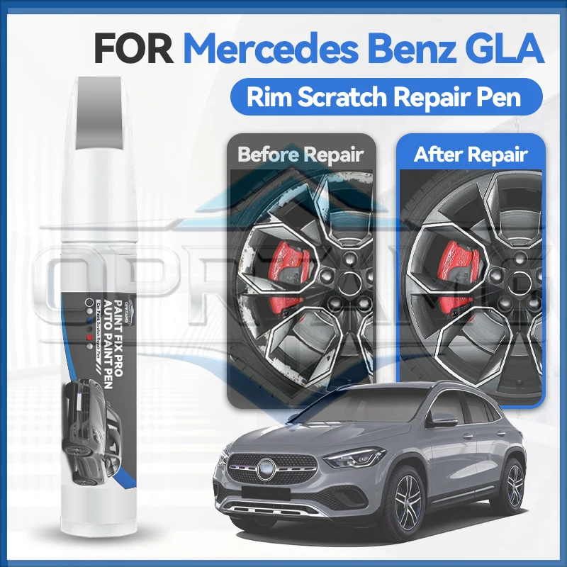 

Wheel Hub Touch Up Paint Pen For Mercedes Benz GLA 2014-2025 X156 H247 Paint Repair Pen Touch Up Scratch Remover DIY Auto Access