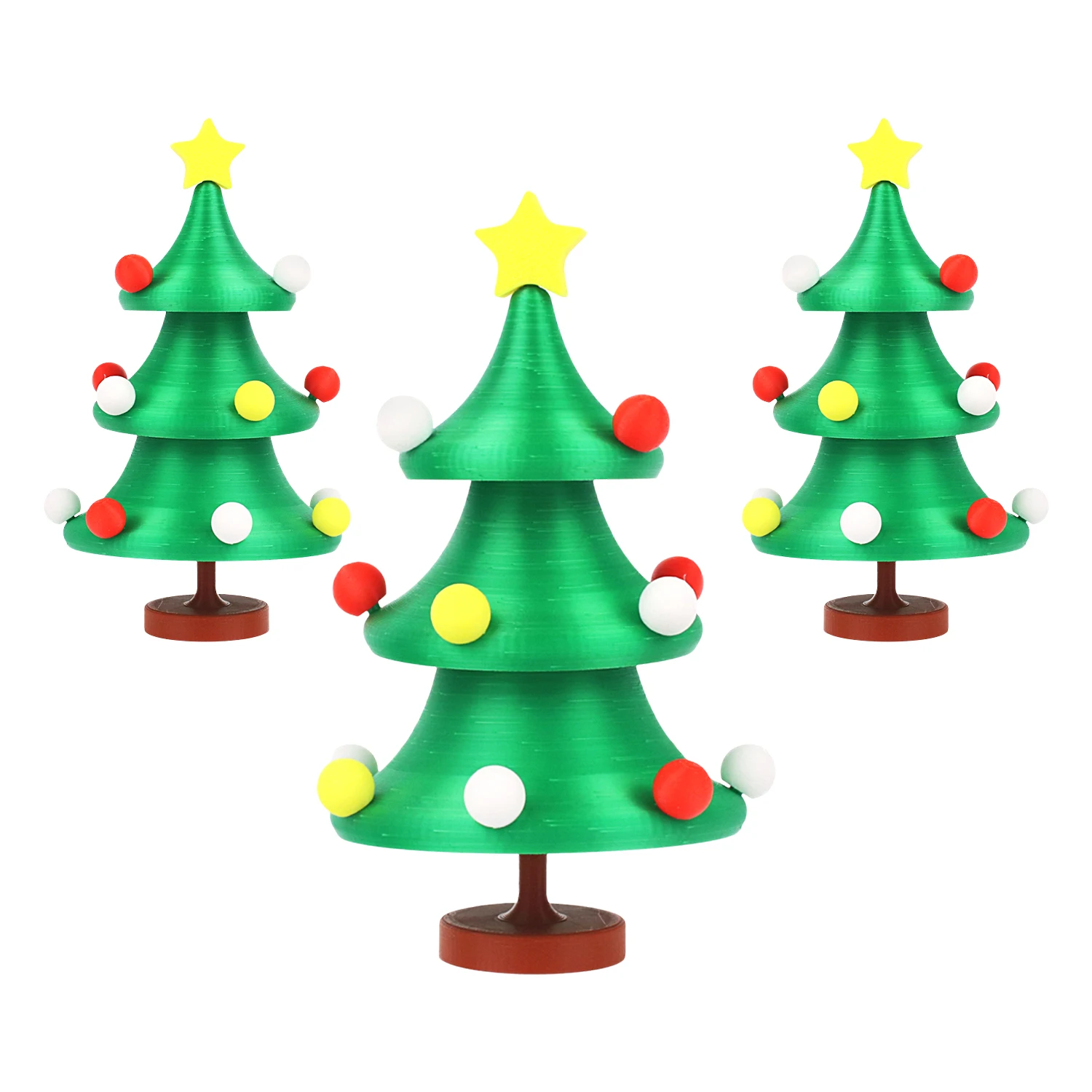 

Christmas gift dancing Christmas tree desktop ornament decompression toy Christmas gift received needs to be assembled