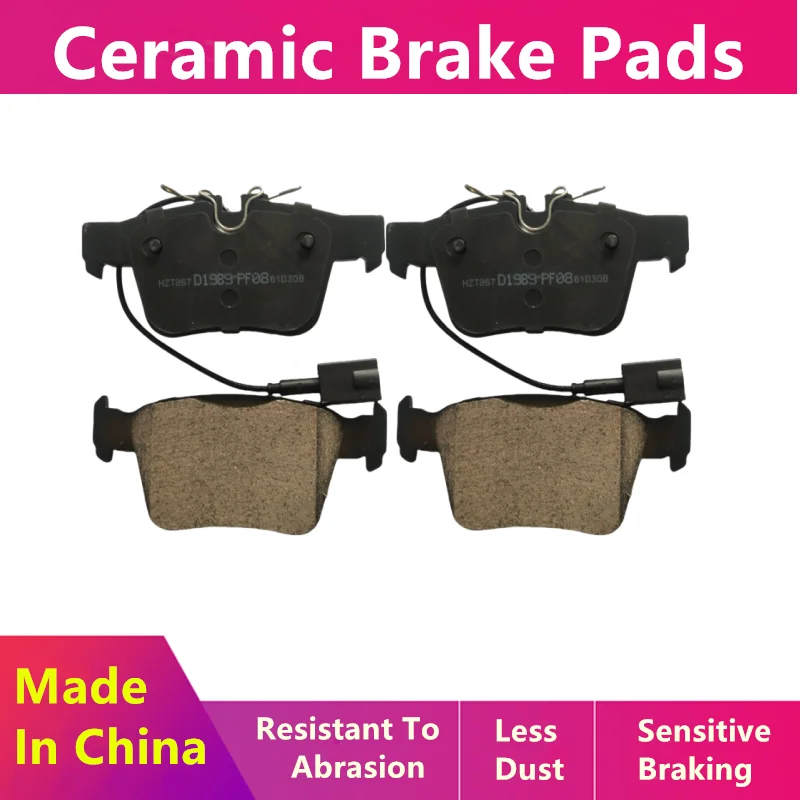 Ceramic Rear Brake Pads For Alfa Romeo Giulia Stelvio / Auto Parts