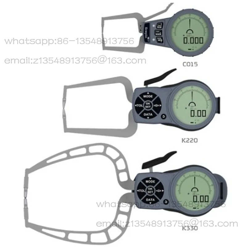 

Spot high definition digital card gauge K220 330 450 groove measurement factory direct sales