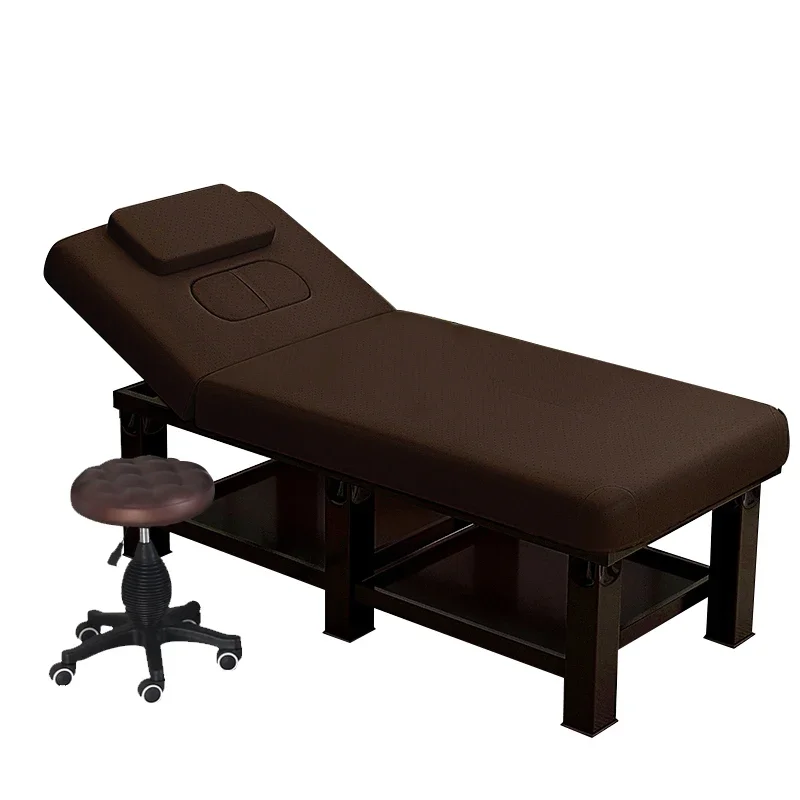 Beauty bed beauty salon special folding massage massage physical therapy body bed with chest hole home moxibustion bed